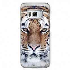 Etui na telefon Samsung Galaxy S8 Plus - biały tygrys.
