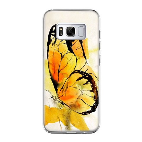 Etui na telefon Samsung Galaxy S8 Plus - motyl watercolor.