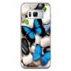 Etui na telefon Samsung Galaxy S8 Plus - niebieskie motyle.