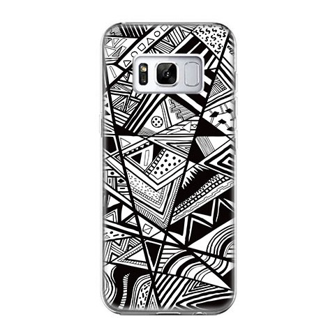 Etui na telefon Samsung Galaxy S8 Plus - geometryczne wzory.