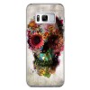 Etui na telefon Samsung Galaxy S8 Plus - kwiatowa czaszka.