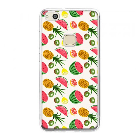 Etui na telefon Huawei P10 Lite - arbuzy i ananasy.