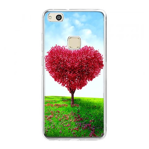 Etui na telefon Huawei P10 Lite - serce z drzewa.
