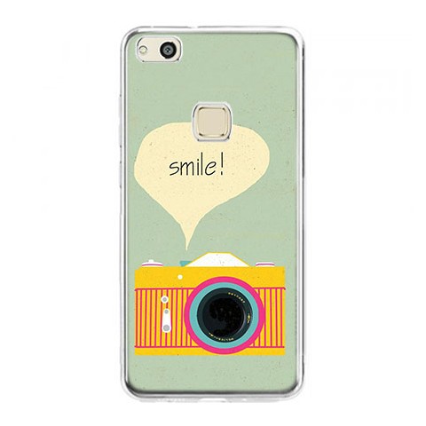 Etui na telefon Huawei P10 Lite - aparat fotograficzny Smile!