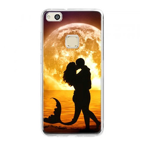 Etui na telefon Huawei P10 Lite - romantyczny pocałunek.