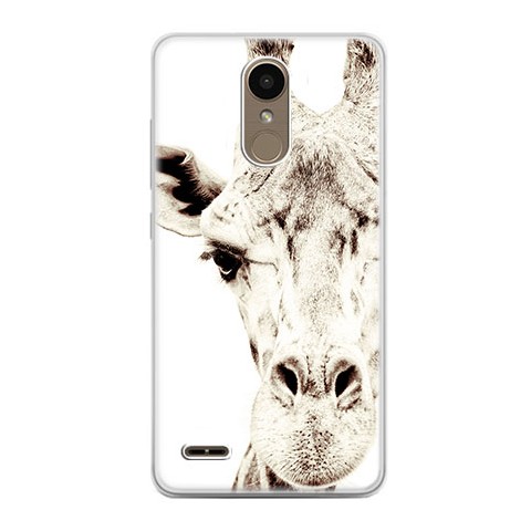 Etui na telefon LG K10 2017 - żyrafa.