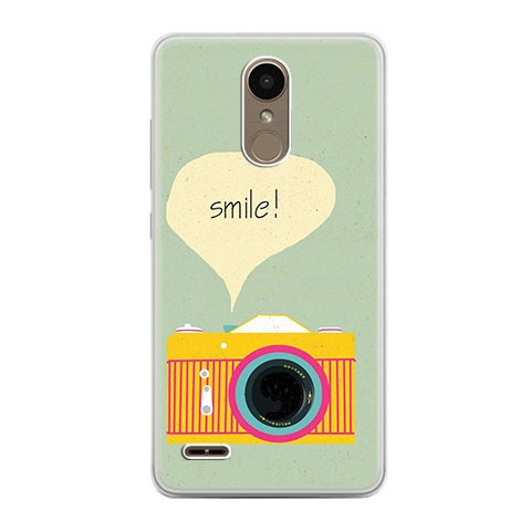 Etui na telefon LG K10 2017 - aparat fotograficzny Smile!