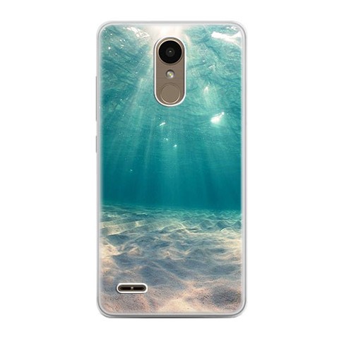Etui na telefon LG K10 2017 - krajobraz pod wodą.
