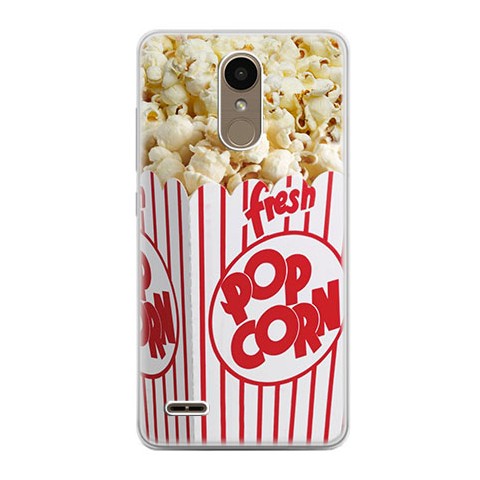 Etui na telefon LG K10 2017 - pudełko popcornu.