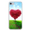 Apple iPhone 8 - silikonowe etui na telefon - Serce z drzewa.