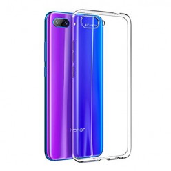 Huawei Honor 10 - silikonowe etui na telefon Clear Case - przezroczyste.