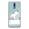 Huawei Mate 10 Lite - silikonowe etui na telefon - Polarne zwierzaki.