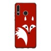Huawei P30 Lite - silikonowe etui na telefon - Czerwony lisek.