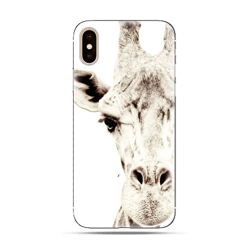 Modne etui na telefon - żyrafa.