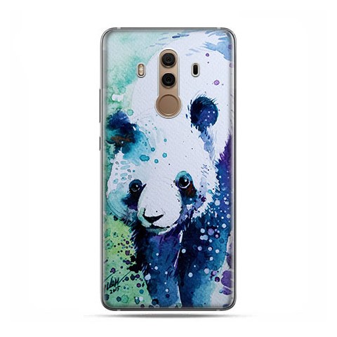 Huawei Mate 10 Pro - silikonowe etui na telefon - Miś panda watercolor.