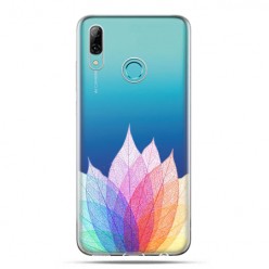 Huawei P Smart 2019 - silikonowe etui na telefon - Tęczowe liście
