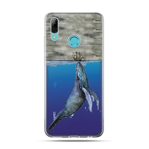 Huawei P Smart 2019 - silikonowe etui na telefon - Wieloryb