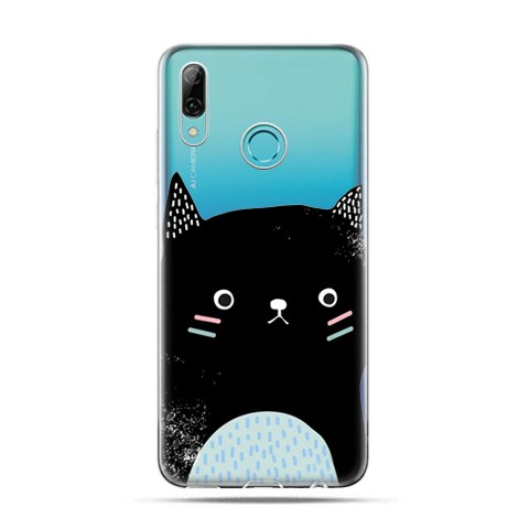 Huawei P Smart 2019 - silikonowe etui na telefon - Słodki kotek