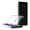Samsung Galaxy A8 2018 - silikonowe etui na telefon Clear Case - przezroczyste.