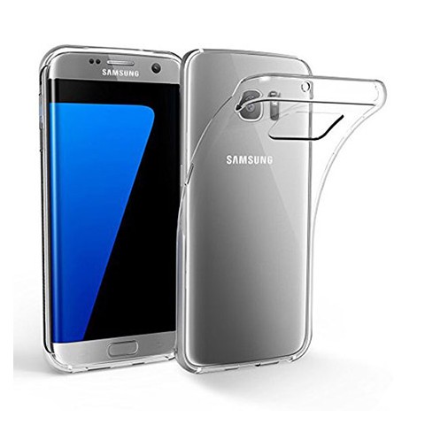 Samsung Galaxy S7 Edge - silikonowe etui na telefon Clear Case - przezroczyste.