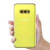 Samsung Galaxy S10e - silikonowe etui na telefon Clear Case - przezroczyste.