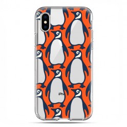 Apple iPhone X / Xs - etui na telefon - Pingwiny.