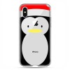 Apple iPhone X / Xs - etui na telefon - świąteczny pingwin