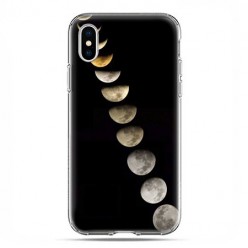 Apple iPhone X / Xs - etui na telefon - Fazy księżyca