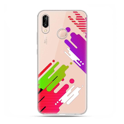 Huawei P20 Lite - etui nakładka na telefon kolorowy splash