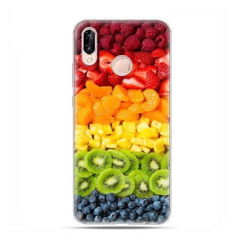 Huawei P20 Lite - etui nakładka na telefon Smakowite owoce