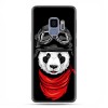 Samsung Galaxy S9 - etui na telefon z grafiką - Panda w czapce.
