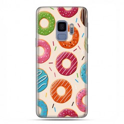 Samsung Galaxy S9 - etui na telefon z grafiką - Kolorowe pączki.