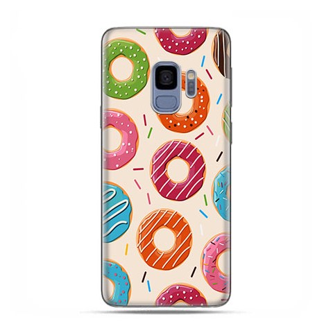 Samsung Galaxy S9 - etui na telefon z grafiką - Kolorowe pączki.