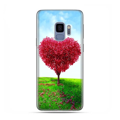 Samsung Galaxy S9 - etui na telefon z grafiką - Serce z drzewa.