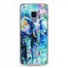 Samsung Galaxy S9 - etui na telefon z grafiką - Kolorowy słoń.