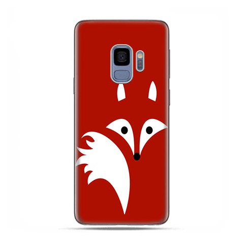 Samsung Galaxy S9 - etui na telefon z grafiką - Czerwony lisek.