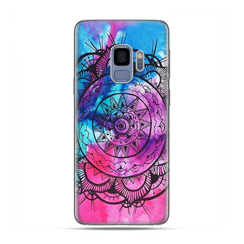 Samsung Galaxy S9 - etui na telefon z grafiką - Rozeta watercolor.