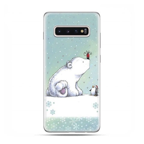 Samsung Galaxy S10 - etui na telefon z grafiką - Polarne zwierzaki.