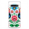 Samsung Galaxy S10 - etui na telefon z grafiką - Łowickie wzory kwiaty.