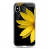 Apple iPhone X / Xs - etui na telefon - Żółty słonecznik