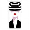 Samsung Galaxy S10 Plus - etui na telefon z grafiką - Kobieta w kapeluszu.