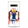 Samsung Galaxy S10 Plus - etui na telefon z grafiką - Pies labrador watercolor.