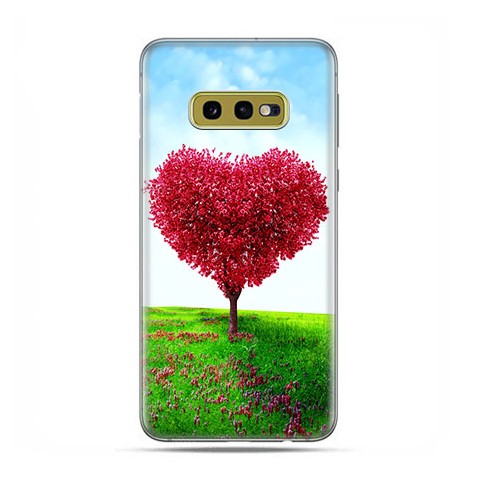 Samsung Galaxy S10e - etui na telefon z grafiką - Serce z drzewa.