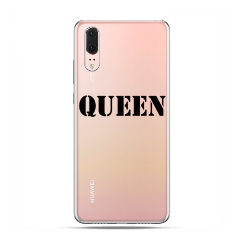 Huawei P20 - etui na telefon z grafiką - Queen