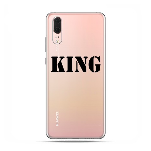 Huawei P20 - etui na telefon z grafiką - King