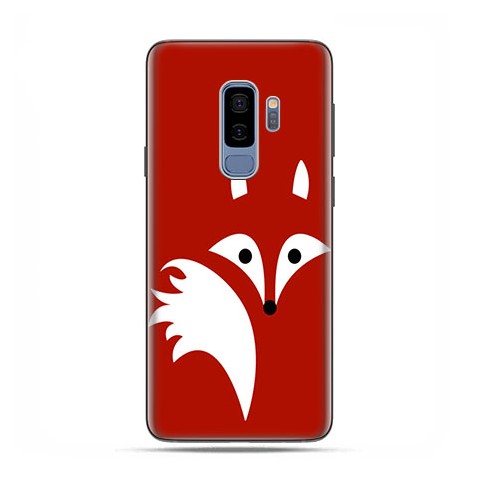 Samsung Galaxy S9 Plus - etui na telefon z grafiką - Czerwony lisek.
