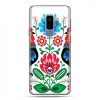 Samsung Galaxy S9 Plus - etui na telefon z grafiką - Łowickie wzory kwiaty.