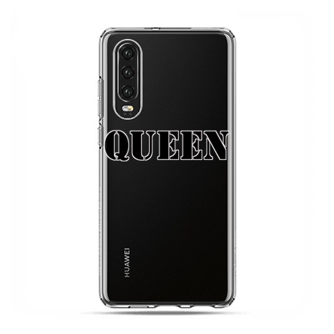 Huawei P30 - silikonowe etui na telefon - Queen