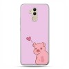 Huawei Mate 20 Lite - etui na telefon - Zakochana świnka