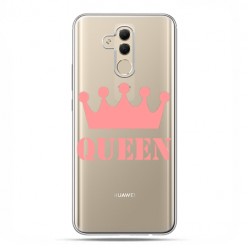 Huawei Mate 20 Lite - etui na telefon - Queen z różową koroną